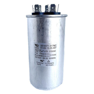 MC Enterprise 3314471.017MC Dometic RV Air Conditioner Motor Capacitor, 55/15 MFD