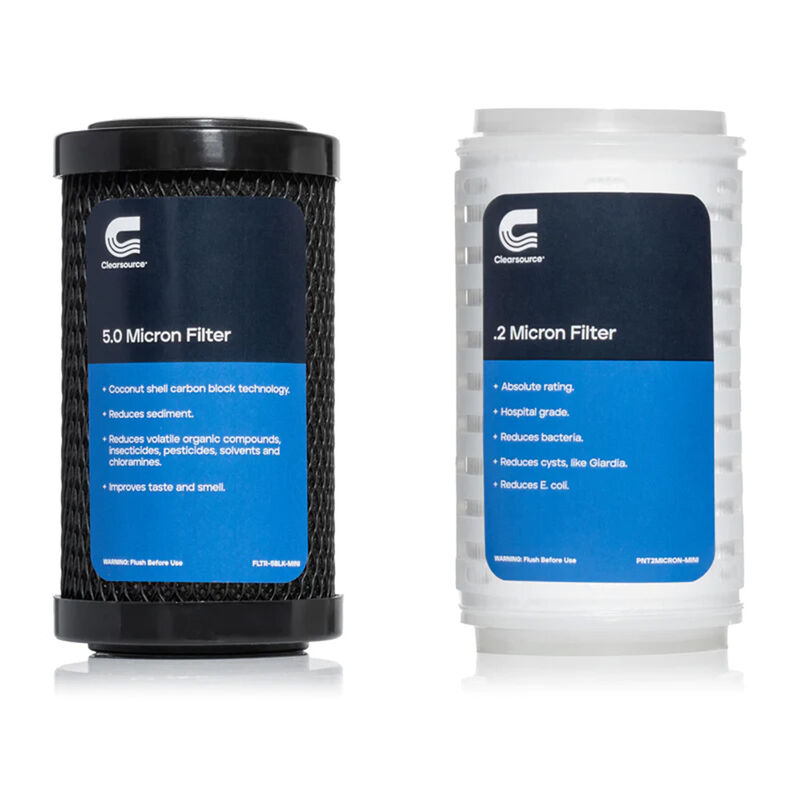 Clearsource Premier Mini RV Water Filter System Replacement Filters image number 1