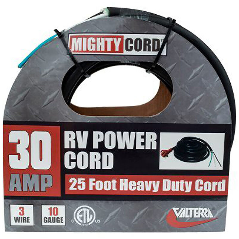 Valterra A10-3025END Mighty Cord 30-Amp RV Power Cord with Handle, 25' image number 2