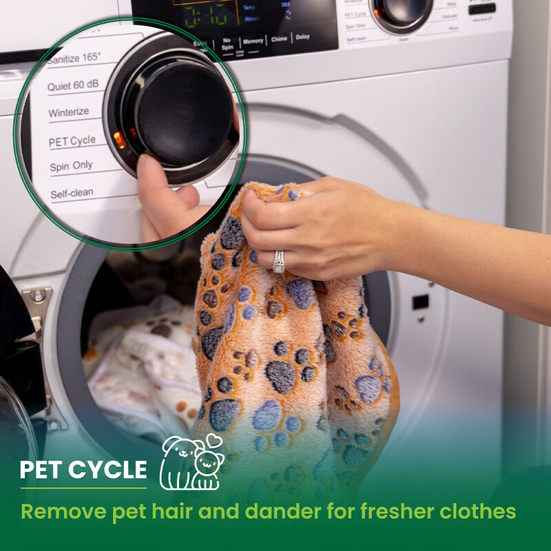 Equator Stackable EW 826 15-lb. Washer + ED 850 S 3.5 cu.ft. Vented Dryer, 110V, White image number 9