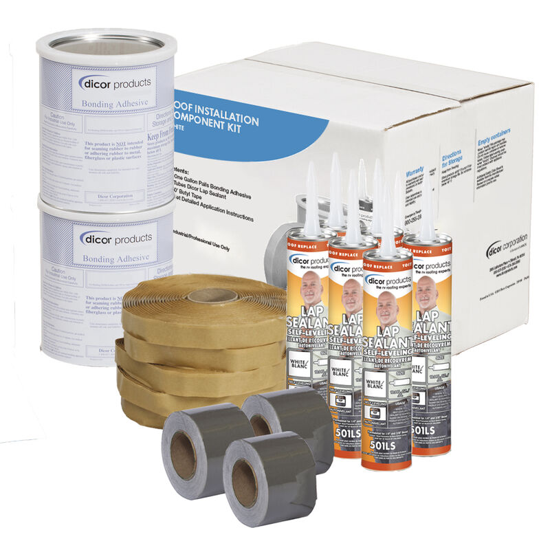 Dicor Products Installation Kit for PVC Roofing image number 1