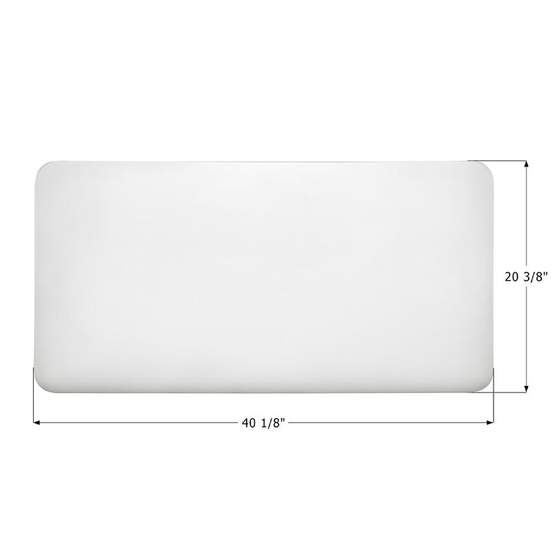 ICON Technologies Airstream Awning Rear Polycarbonate Window, 40-1/8" x 20-3/8", Clear image number 2