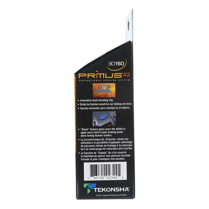 Tekonsha Primus IQ Electric Trailer Brake Controller, Proportional image number 6