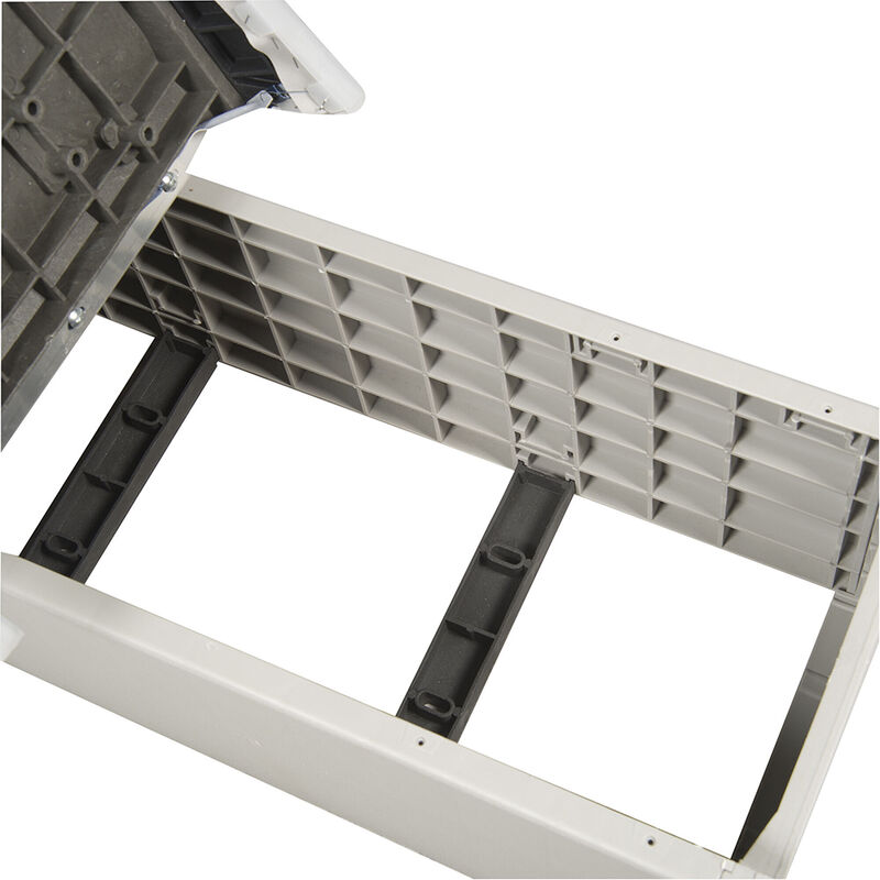 Overton's Deluxe Back-to-Back Lounge Boat Seat with 8" Base image number 4