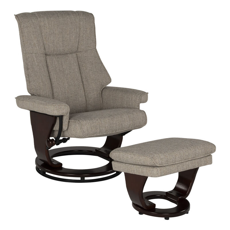 Thomas Payne Luxury Euro Chair with Storage Ottoman image number 1