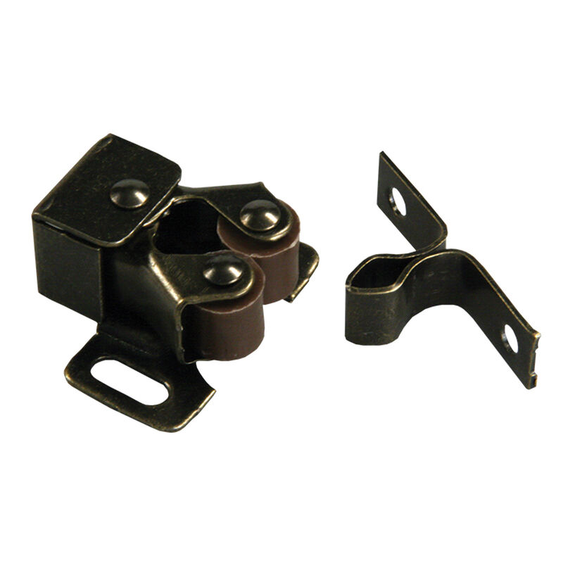 JR Products Double Roller Cabinet Catch with Prong, 2-Pack image number 1