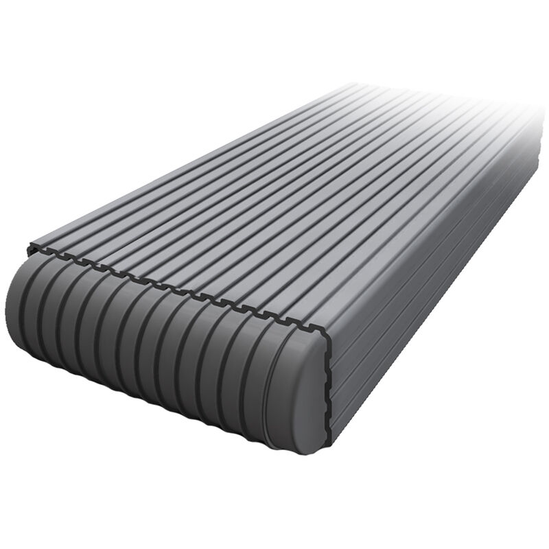 Caliber 2" x 4" Bunk Wrap Kit, 24' Roll with 4 Endcaps, Gray image number 2