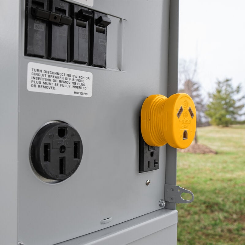 Camco 15A Male / 30A Female Power Grip Adapter image number 4