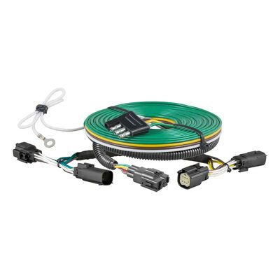 CURT 58998 Custom Towed-Vehicle RV Wiring Harness, Select Jeep Grand Cherokee, L