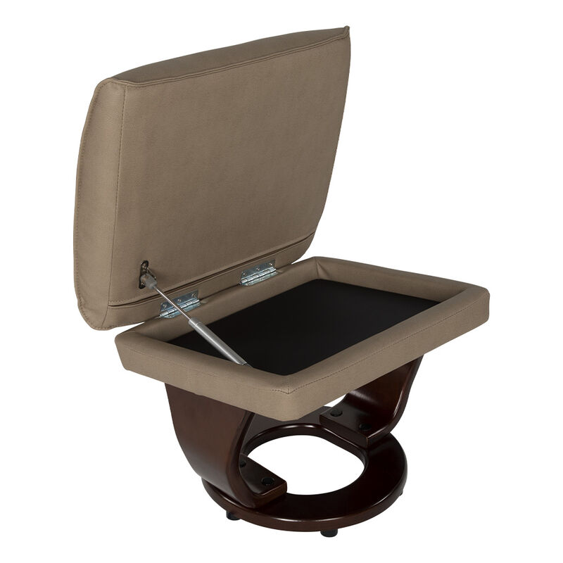 Thomas Payne Luxury Euro Chair with Storage Ottoman image number 3