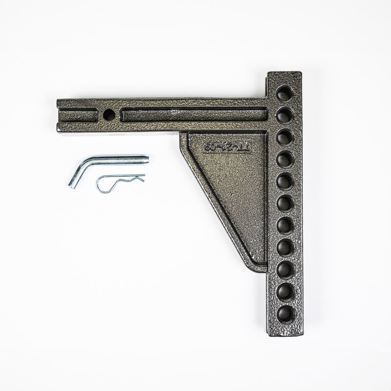 Blue Ox SwayPro 2" Receiver Weight Distribution Shank, 11 Hole Adjustment x 10" image number 1