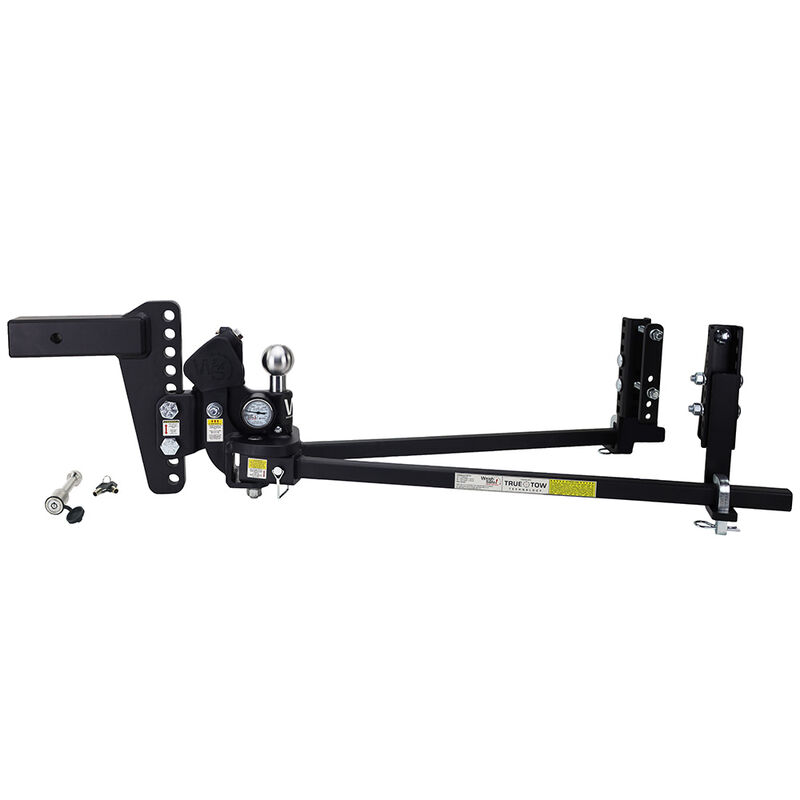 Weigh Safe TrueTow Middleweight WDH - 8" Drop, 2" Shank - 8,500 GTW w/Hitch Pin Lock image number 1