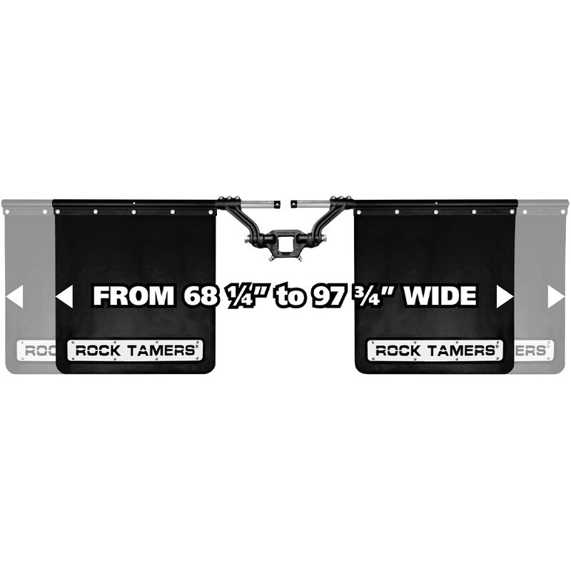 Rock Tamers 3" Hub Mud Flap System image number 5