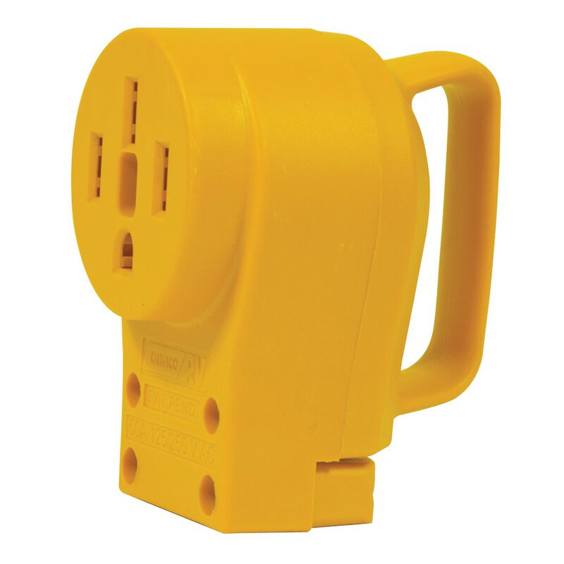 Power Grip 50-Amp Replacement Female Receptacle image number 1