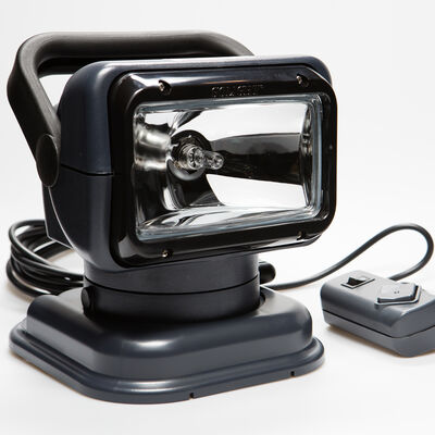 Golight 5149 Halogen Spotlight, Permanent Mount Shoe, Black