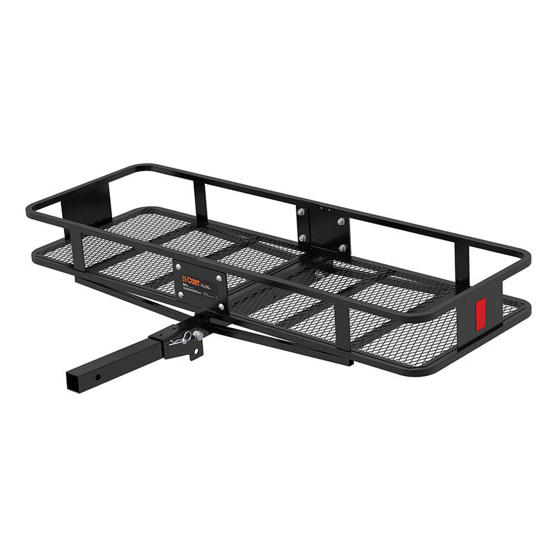 CURT Hitch-Mounted 60" x 20" Basket Cargo Carrier image number 1