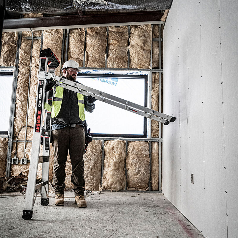 Little Giant Ladders King Kombo Pro Aluminum 6' Ladder image number 6