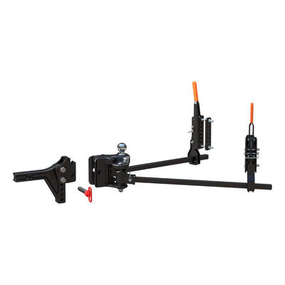 Curt TruTrack 4P Trailer-Mounted Weight Distribution Hitch, 10K