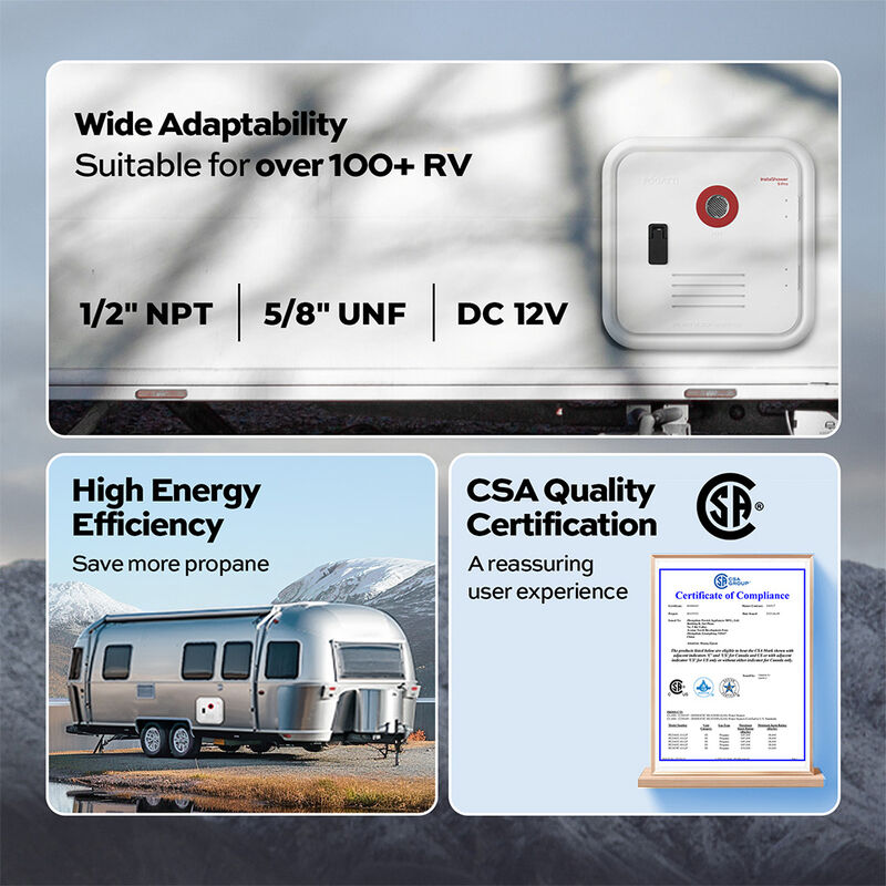 Fogatti InstaShower 9 Pro Tankless RV Water Heater without Door image number 7