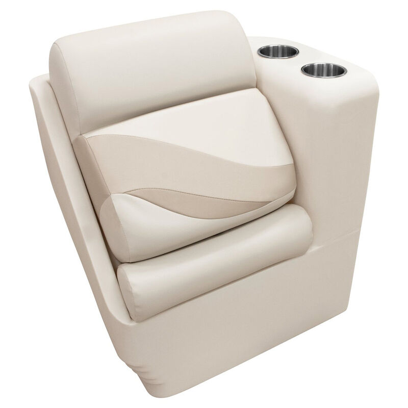 Wise Premier Pontoon Boat Seat Lean-Back Lounge, Right Side image number 1