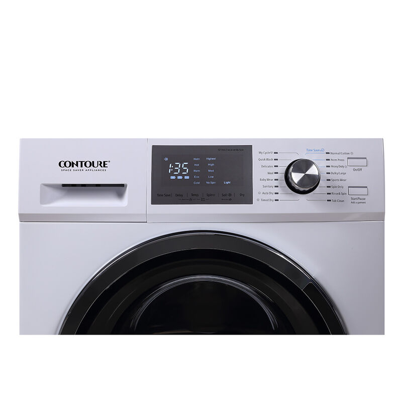 CONTOURE 2.7 cu. ft. Washer / Dryer Combo with Steam, Ventless, White &ndash; Camping World Exclusive! image number 7
