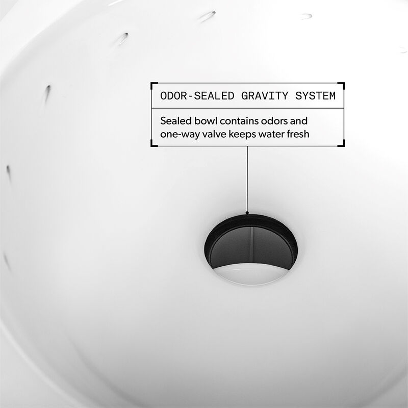 Dometic Model 411 Complete RV Toilet, Low Profile image number 6