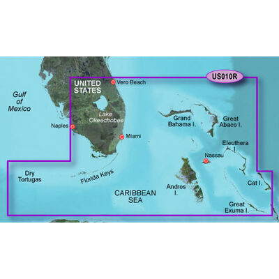 Garmin BlueChart g2 Vision - Southeast Florida