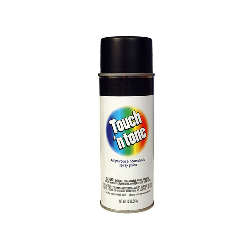 AP Products Touch &lsquo;n Tone Gloss Black Spray Paint image number 1