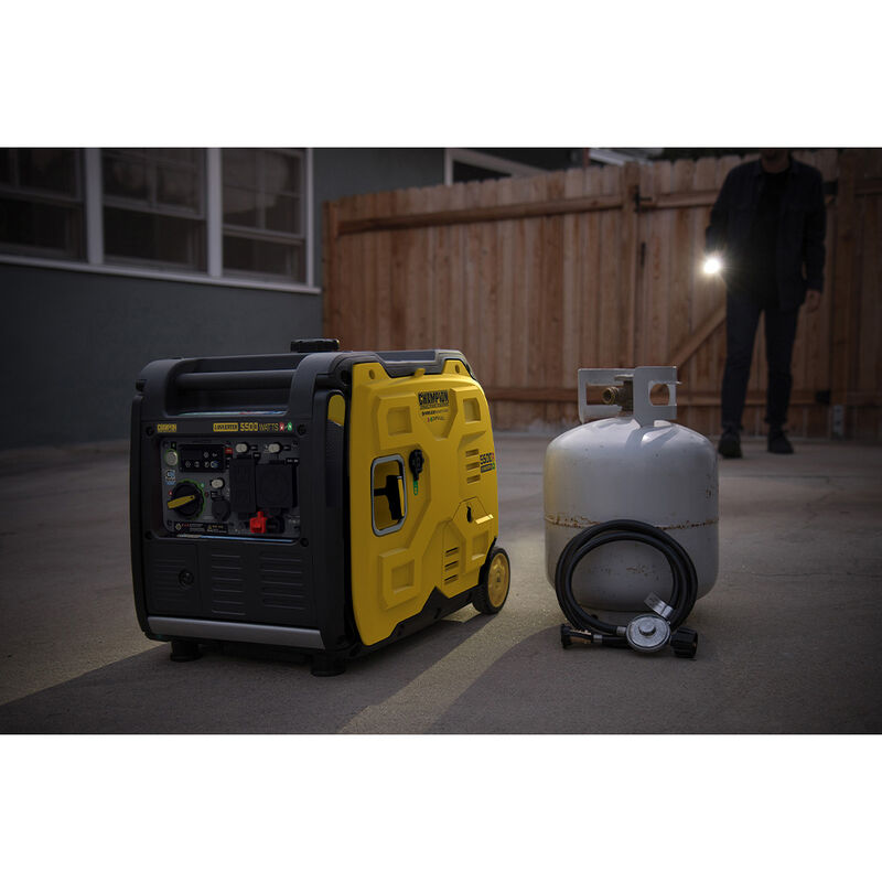Champion 5500-Watt Dual-Fuel RV-Ready Portable Inverter with CO Shield and Remote Start image number 9
