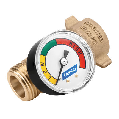 Camco Water Pressure Regulator with Gauge