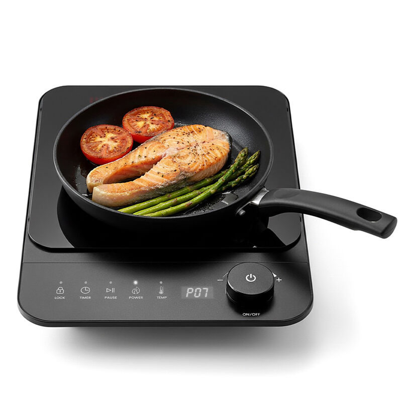 Elite Gourmet SlimStore Induction Cooktop, Black image number 1