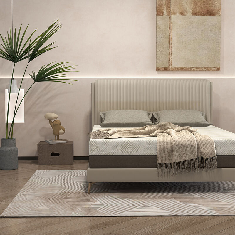 Cozyway 12" Copper Gel Foam Coil Mattress, Short Queen | Mattress in a box image number 4