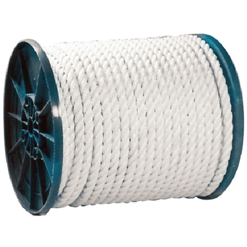Seachoice 3/8" 3-Strand Twisted Nylon Rope Spool image number 1