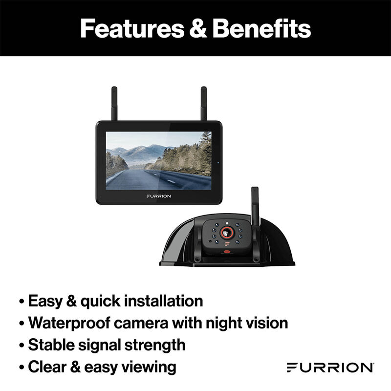 Furrion 7" Vision S+ Single Camera Vehicle Observation System image number 4