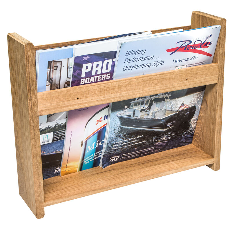 Whitecap Teak Magazine Rack image number 3