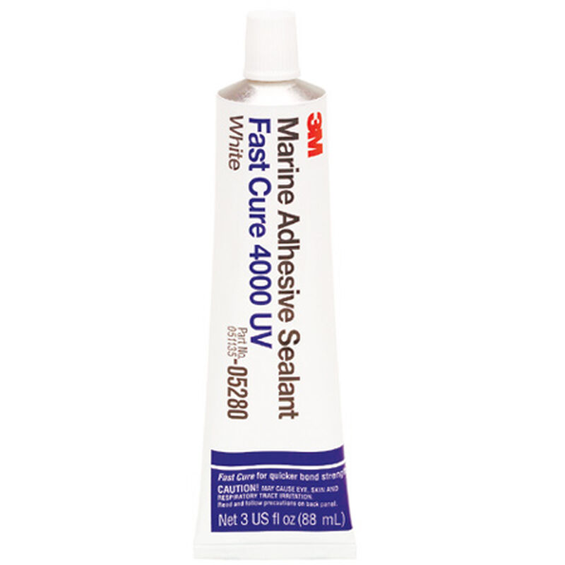 3M Marine Adhesive/Sealant Fast Cure 4000UV, 3-oz. tube image number 1