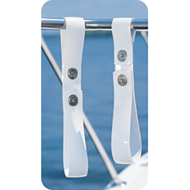 Tidy-Ups Line Holder White Fits 1 1/2"-2" Rails image number 1