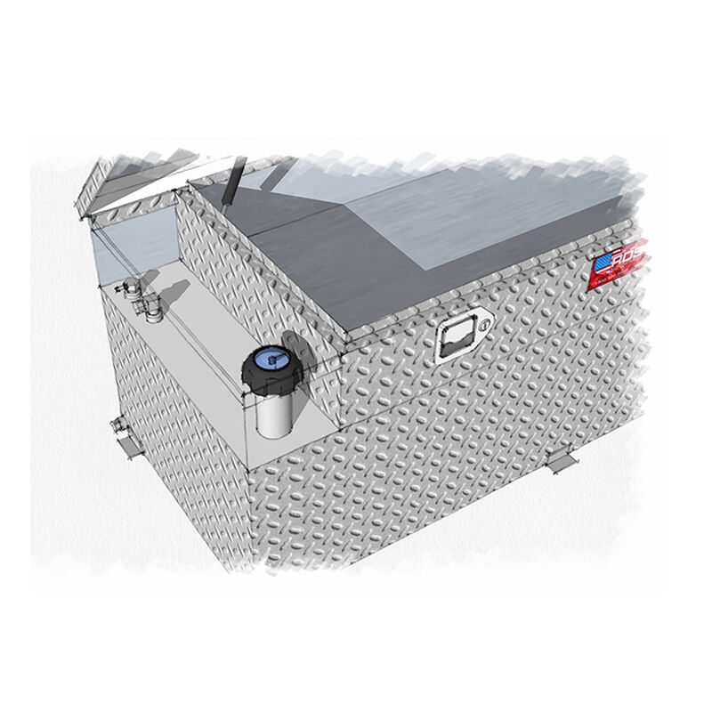 Auxiliary Combo Fuel & Tool Boxes, 91 Gallon image number 4