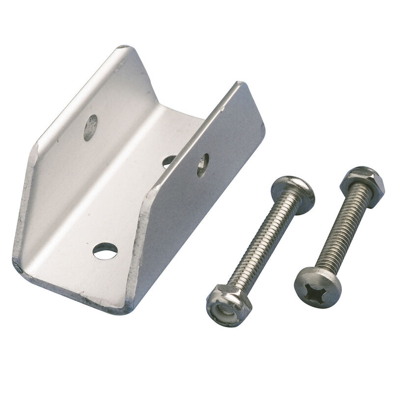 Pontoon Bimini Top Fitting - 1" Mounting Frame Bracket w/Bolts & Nuts image number 1