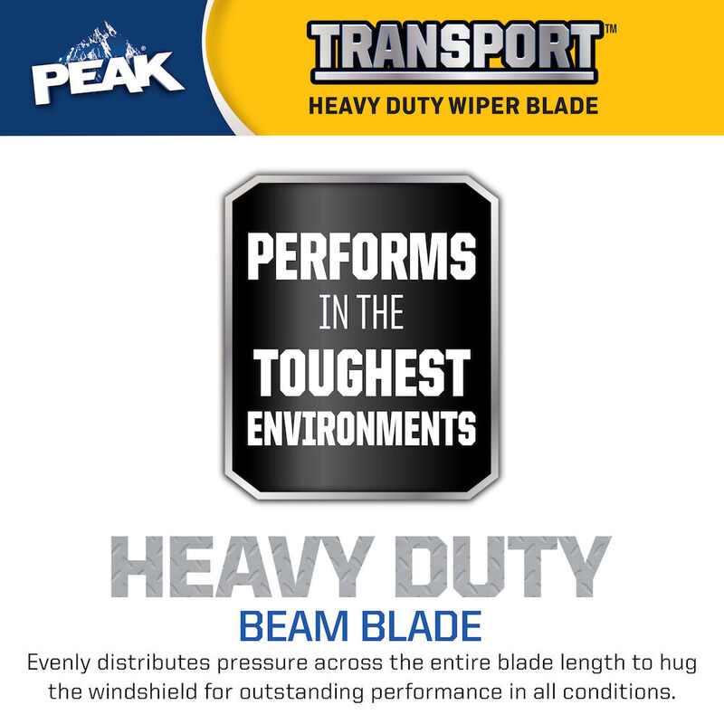PEAK Transport 32" Windshield Wiper Blade, Beam Blade image number 3