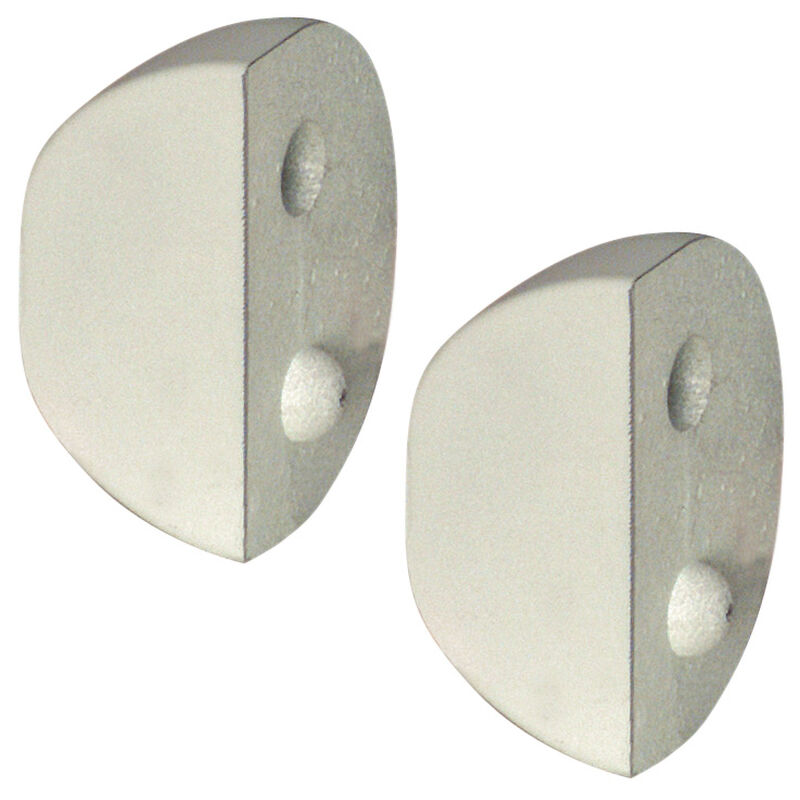 Dockmate Small "D" Profile Dock Cushion End Caps, pair image number 1