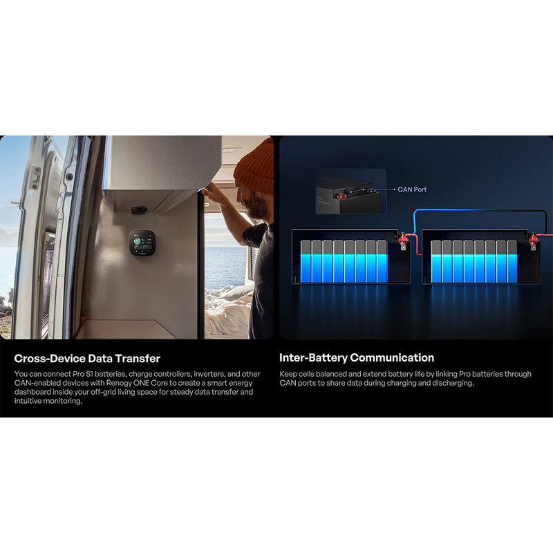 Renogy Pro S1 12V 120Ah LiFePO4 Battery image number 9