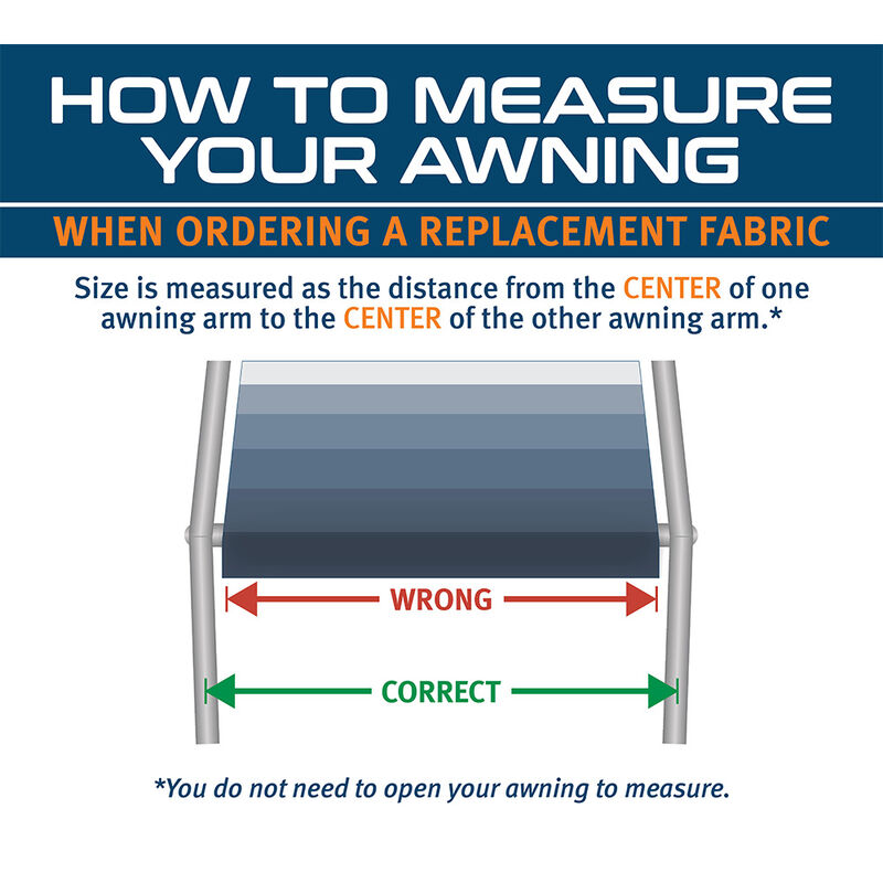 ShadePro Vinyl RV Awning Replacement Fabric image number 2