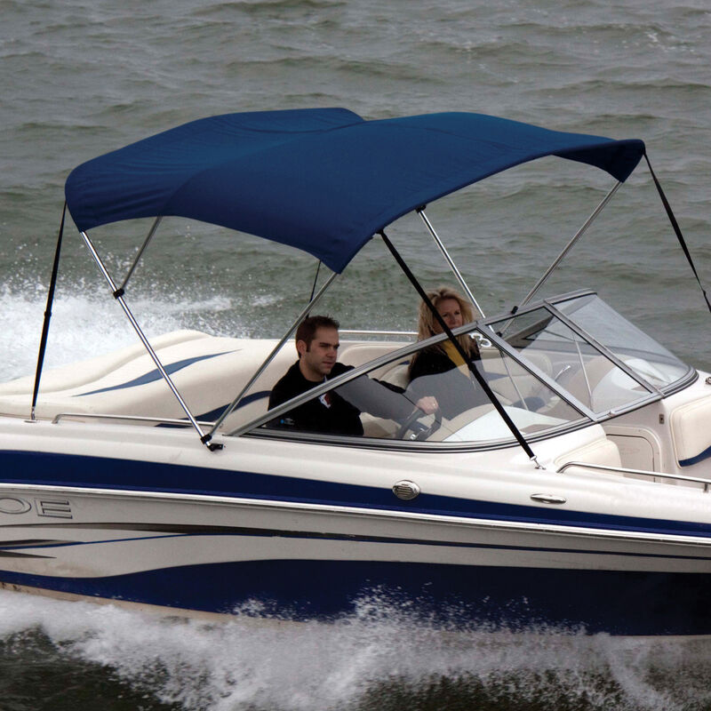 Shademate Bimini Top Sunbrella Fabric and Boot Only, 3-Bow 6'L, 36"H, 54"-60"W image number 1