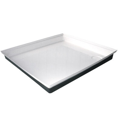 Icon Technologies Shower Pan, SP100-PW, Assembly