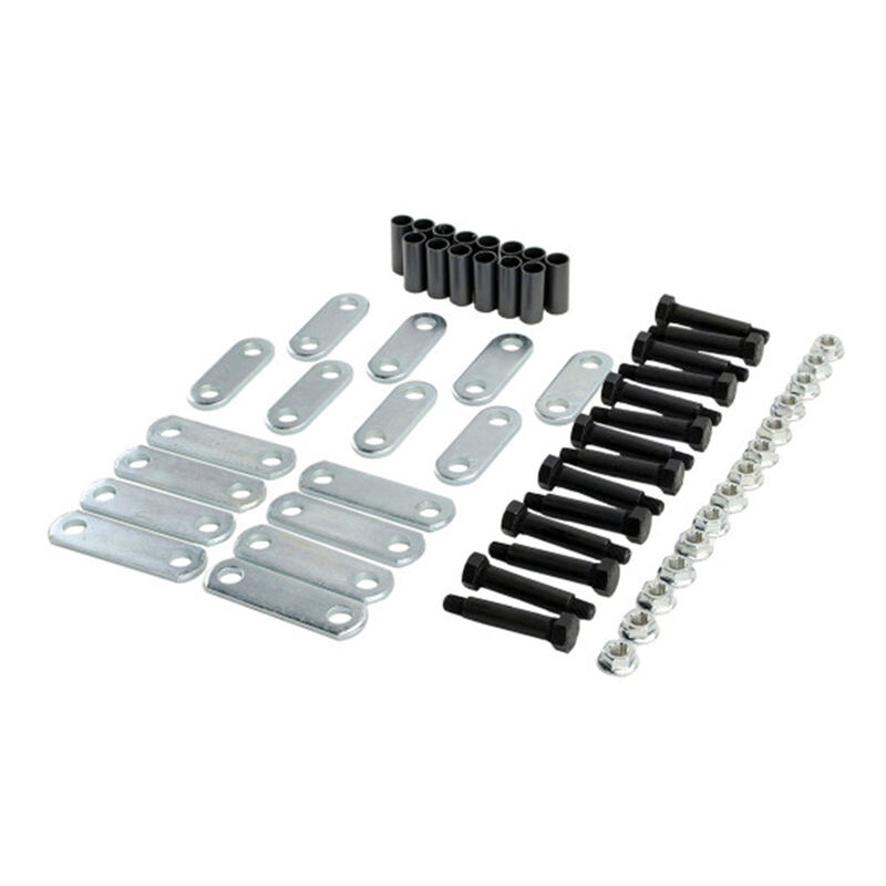 Never Fail Shackle and Bolt Suspension Hardware Kit, Tandem Axle image number 1