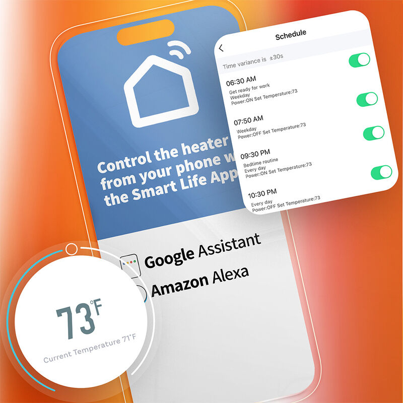 Heat Storm A-1500-PHX-WIFI Phoenix Infrared Heater with Wi-Fi image number 6