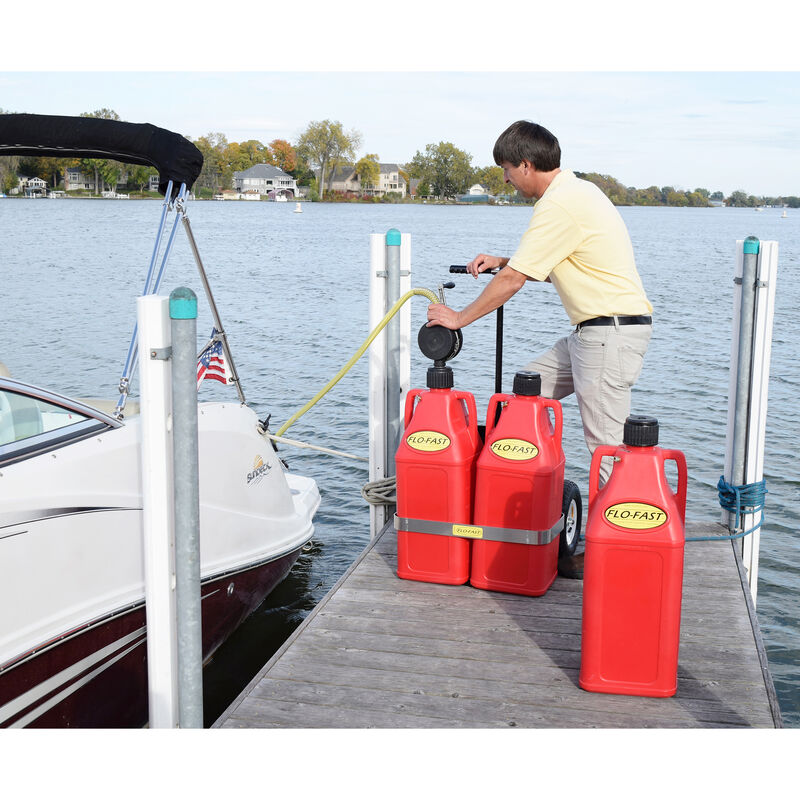 Flo-Fast 10.5-Gallon Fuel Jug with Professional Pump image number 2