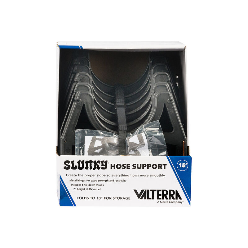 Valterra Black Slunky 15 Ft RV Hose Support image number 1