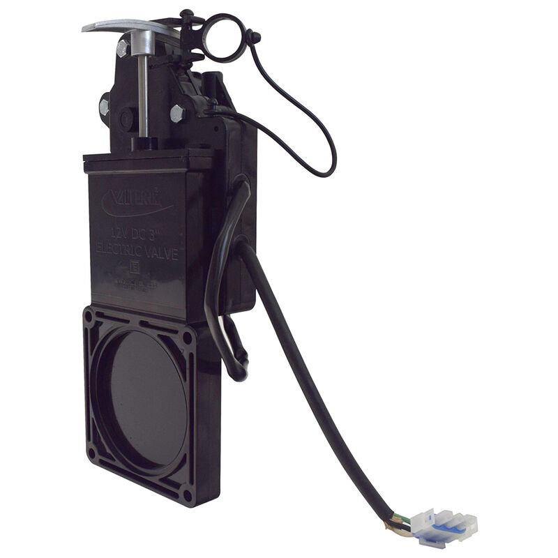 E-Valve Electric Waste Valve System with Switch, 3", No Fittings image number 4